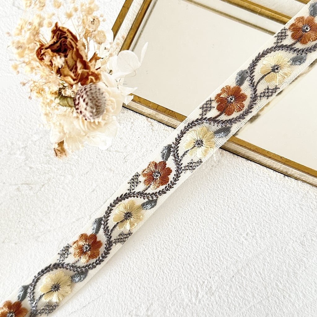 ロール販売＊ | インド刺繍リボン専門店Rino Ribbon