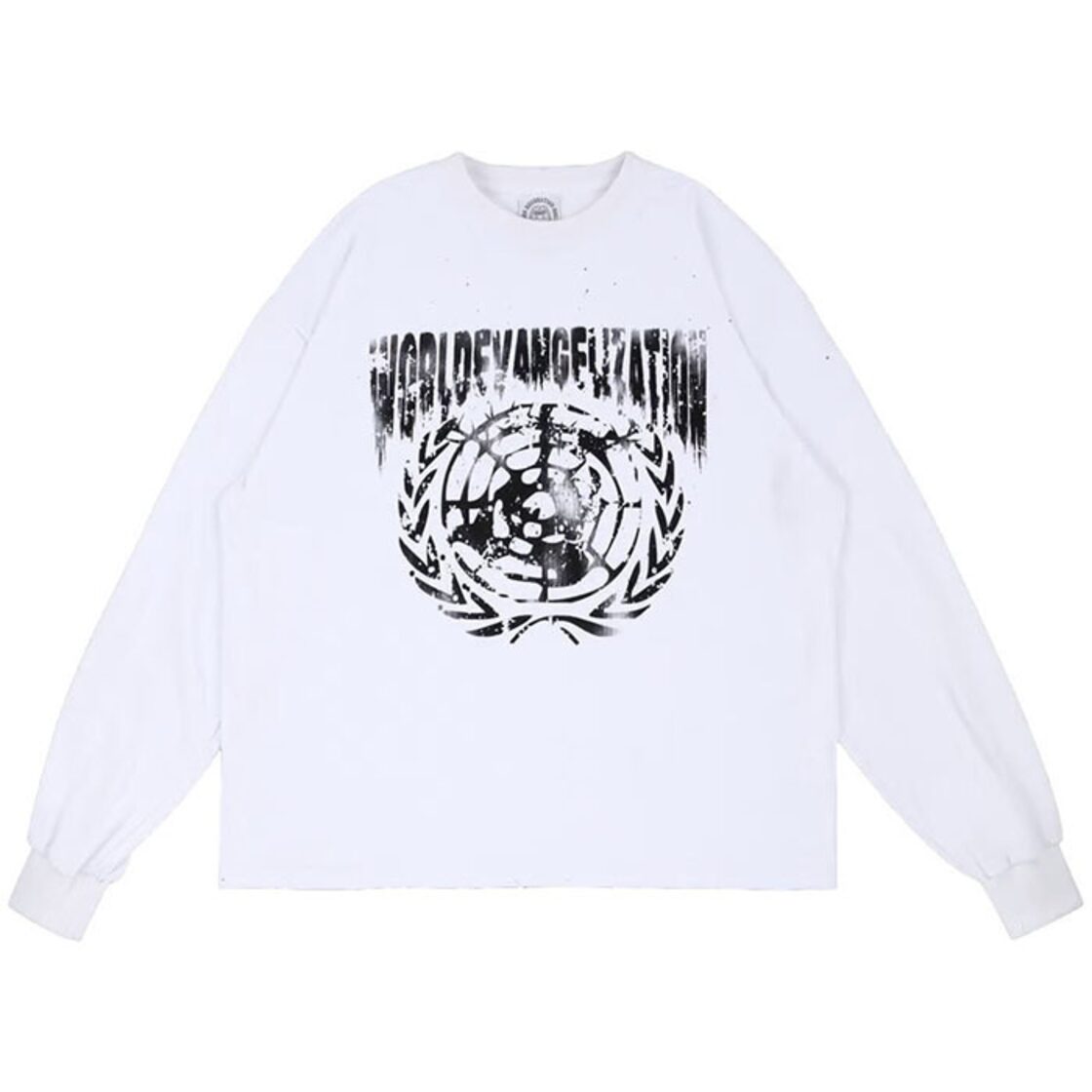SOMEIT サミット / W.E Vintage LS Tee (Vintage White) [SOMEIT-SMT 
