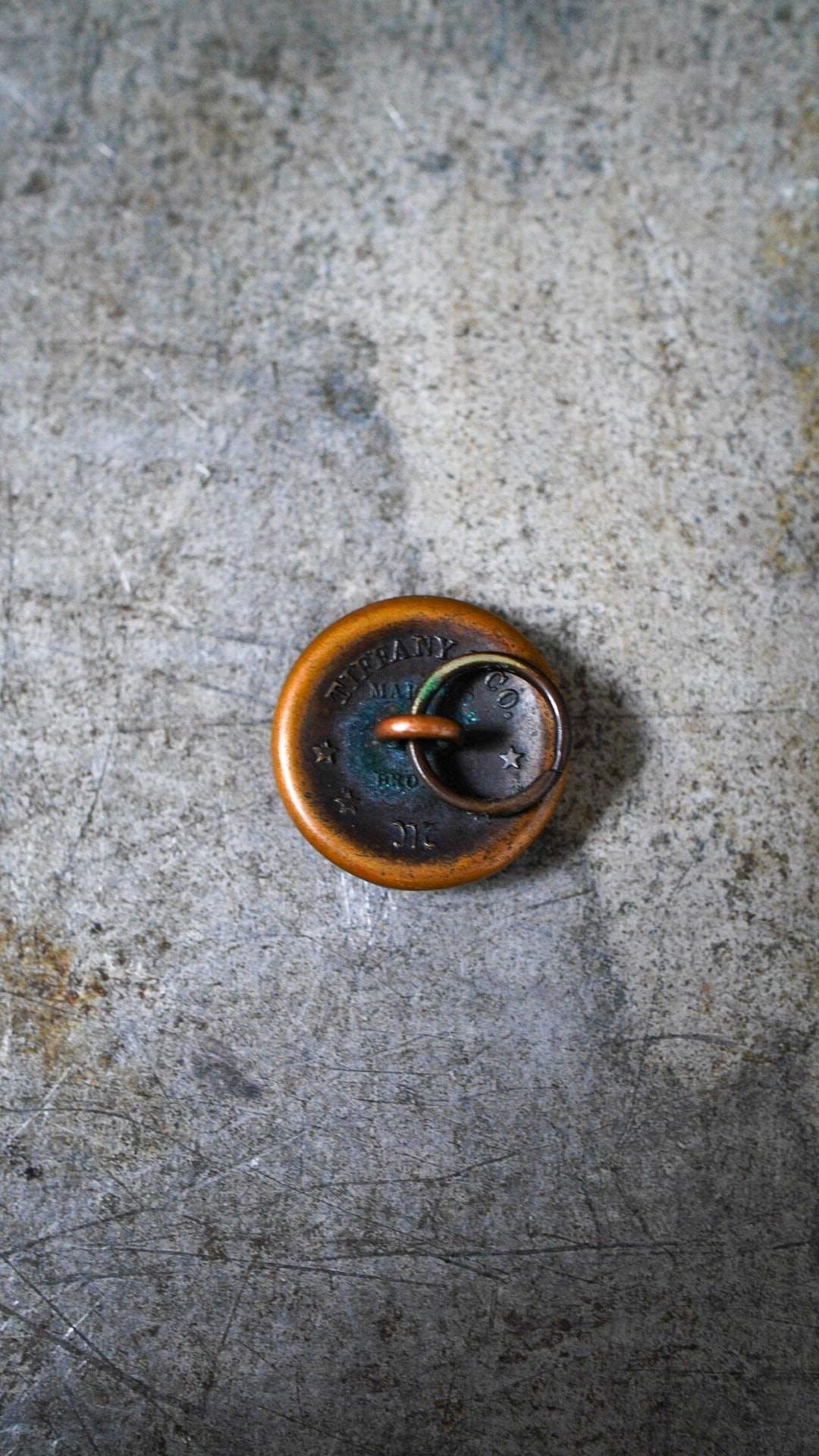 1940s】TIFFANY&Co. ティファニー 米軍 ブロンズ ボタン 《アメリカ軍  