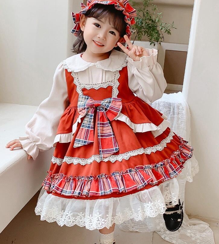 秋冬新作☆キッズ用 ワンピース☆長袖 子供服☆女の子☆可愛い 秋冬新作☆キッズ用 ワンピース☆長袖 子供服☆女の子☆可愛い
