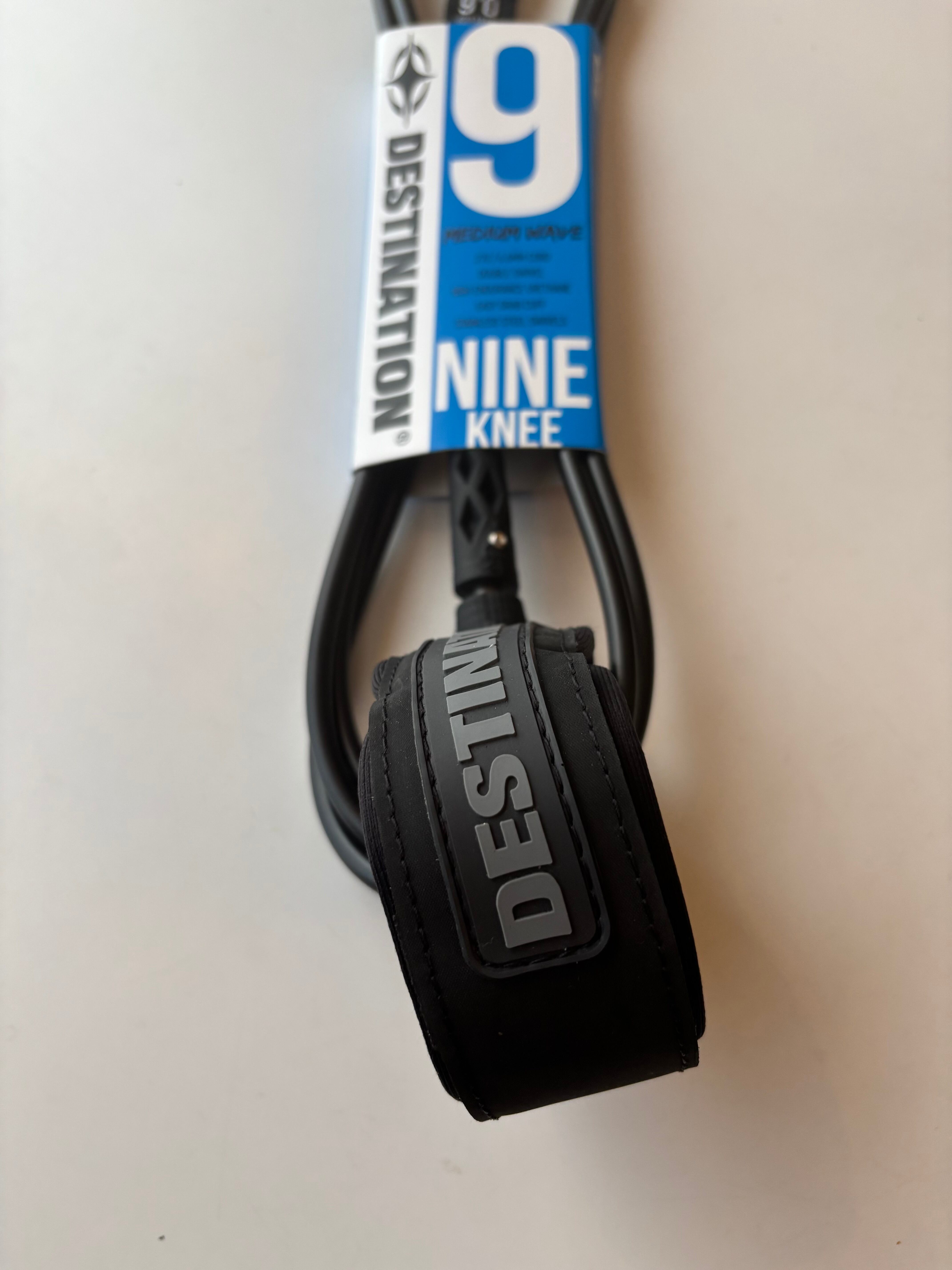 DESTINATION] DOUBLE SWEIVEL LEASH リーシュ 9ft knee mediuml