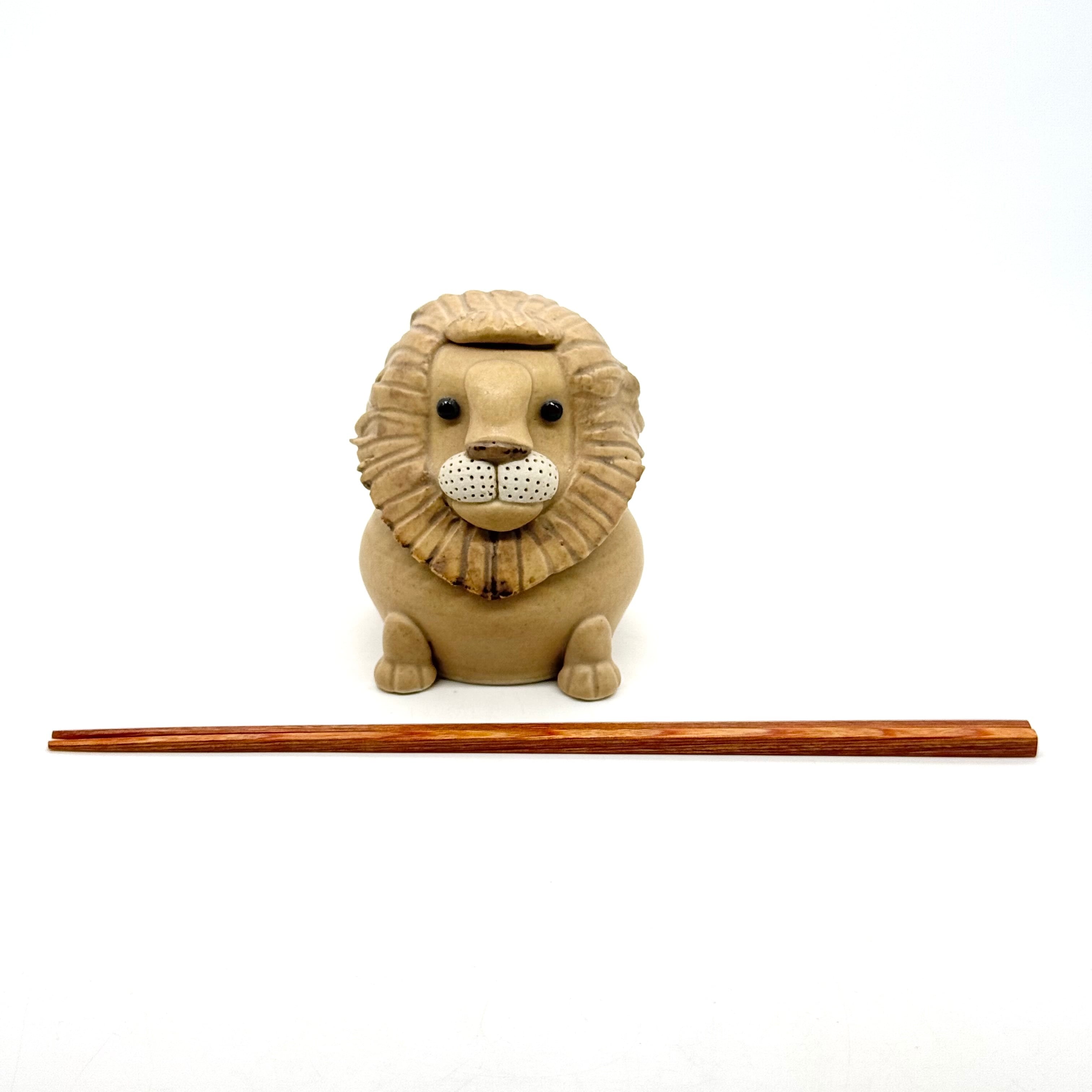 ライオン 蓋物［八木下裕］ | 24to3［西富陶磁器オンラインストア