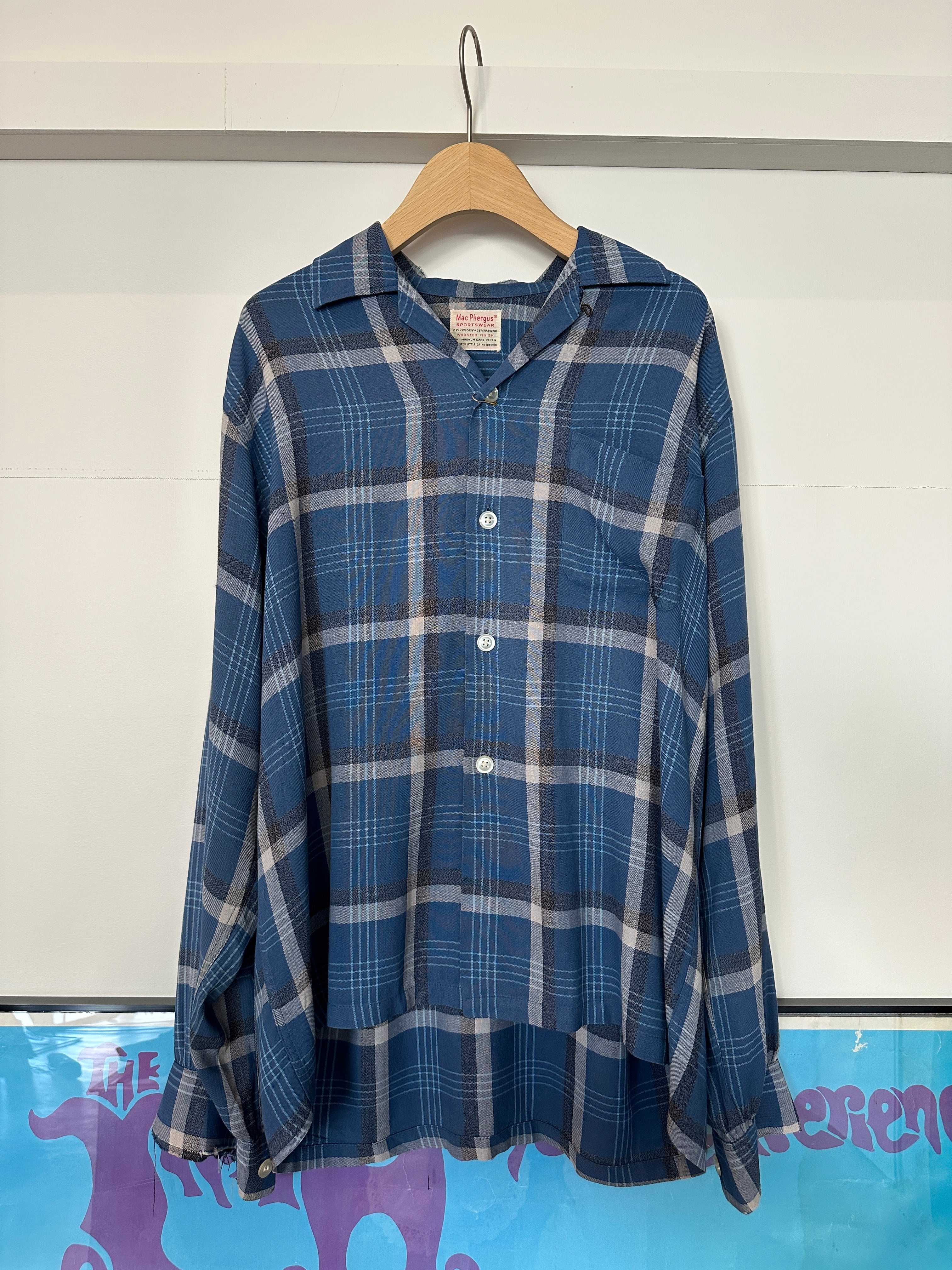 Mac Phergus- Vintage 60s M Opencollar Shirt | BEGGARS BANQUET公式