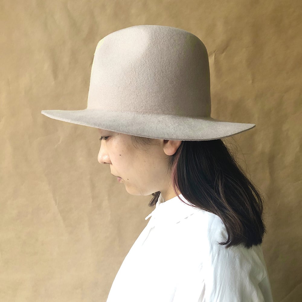 【サンプルご試着便】 Wool FEDORA HAT × stitch ウール フェドラハット × ステッチ 帽子 | gohat ／  ハンドメイドの帽子・HAT powered by BASE