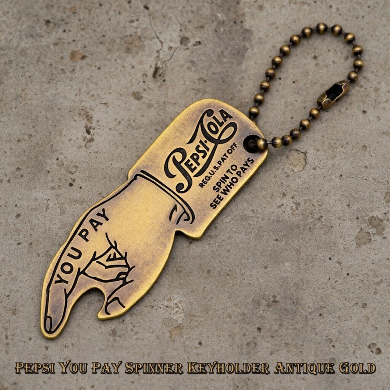 ユーペイスピナー キーチェーン YOUPAY キーホルダー《P.Cola》
