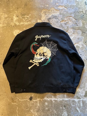 ALCARZA / SPORTS JACKET / 野ざらし刺繍 / ドリズラージャケット