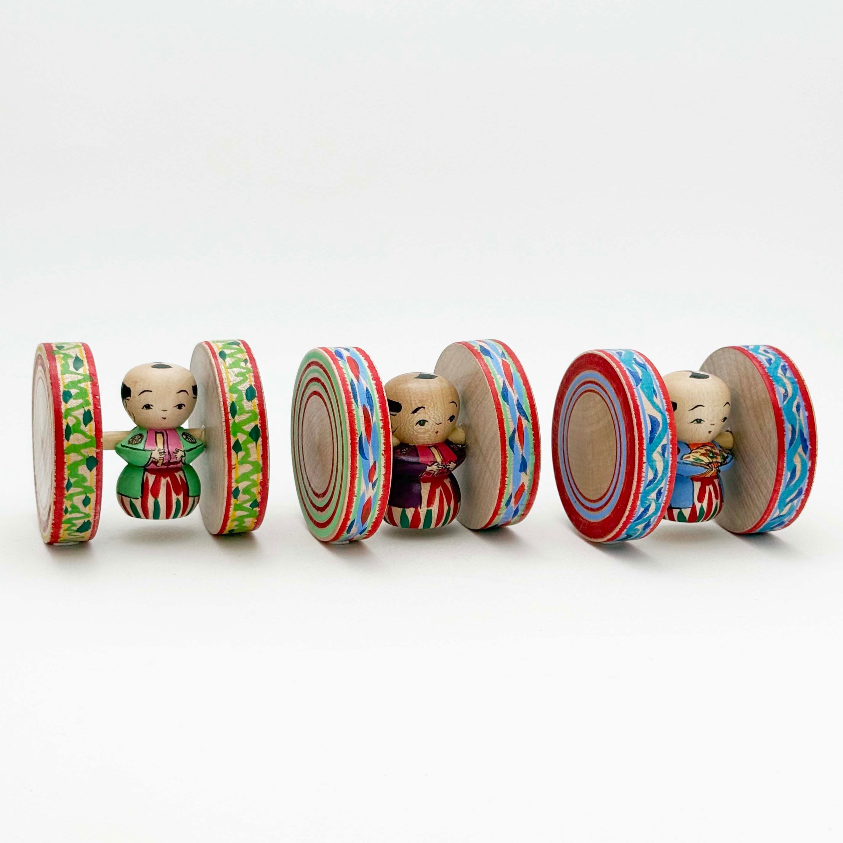 福助こけし福車（独立系 / 志田菊宏工人）