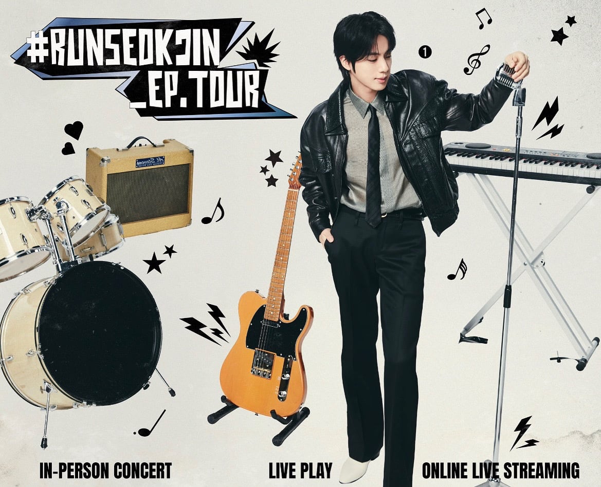 RUNSEOKJIN_EP.TOUR セット J BTS JIN #RUNSEOKJIN_EP.TOUR in 京セラドーム | mon ange