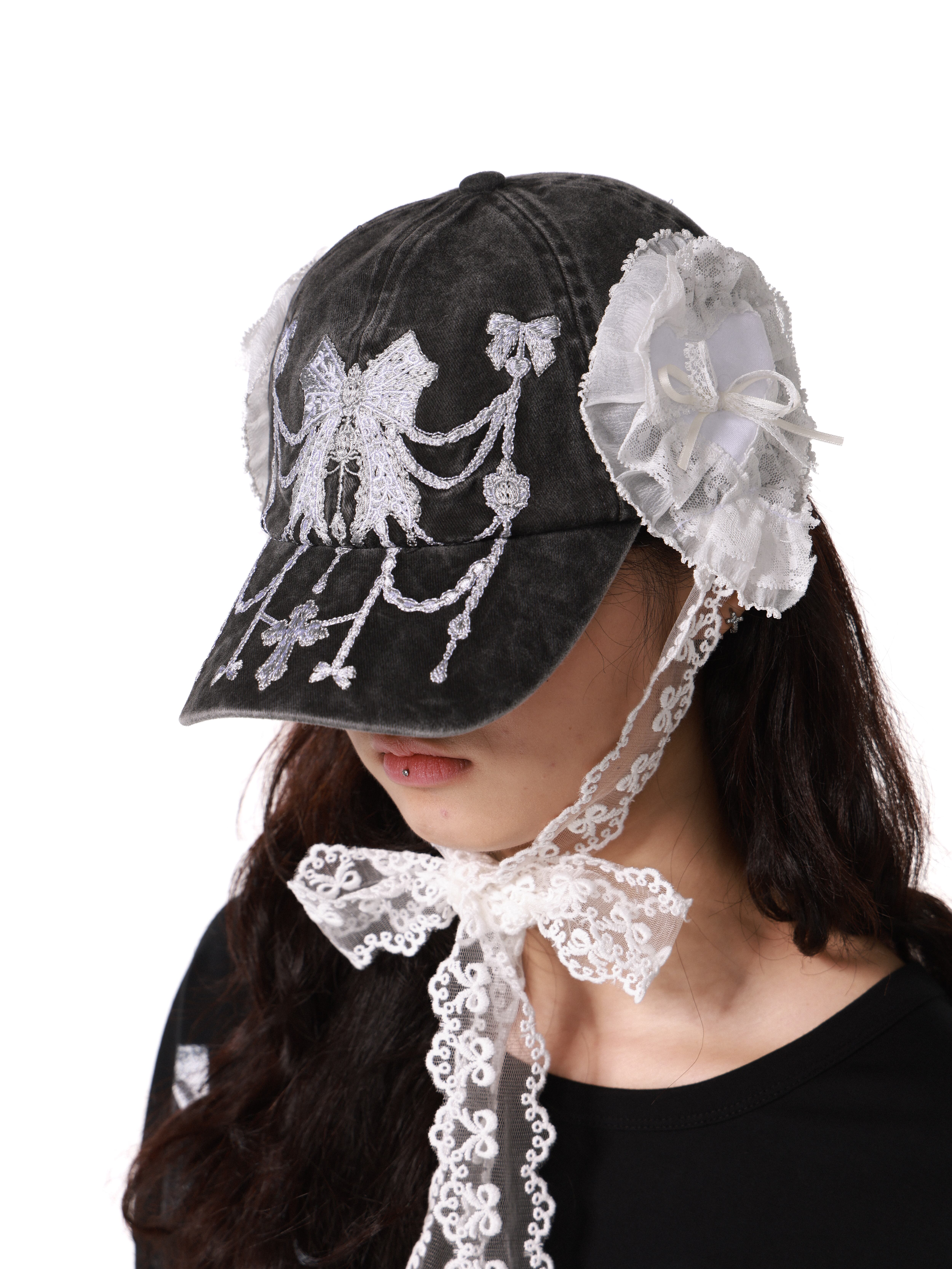 【Vestige】lace cap / 100005