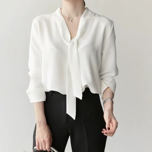 White Chiffon Blouse（EC035）