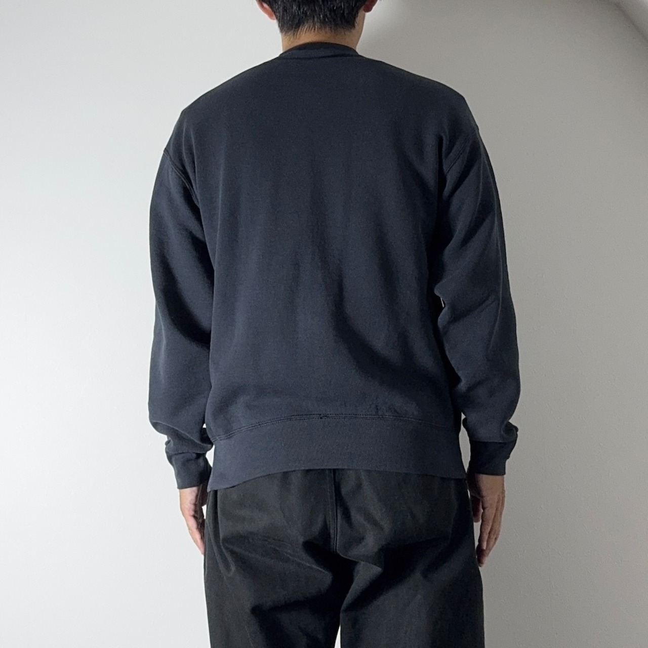 90s blank sweatshirt  "made in USA" black L 古着 - 13