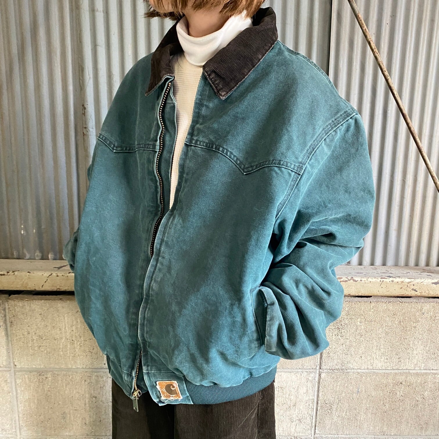 carhartt サンタフェJaket カーハート  サンタフェ ジャケット 緑