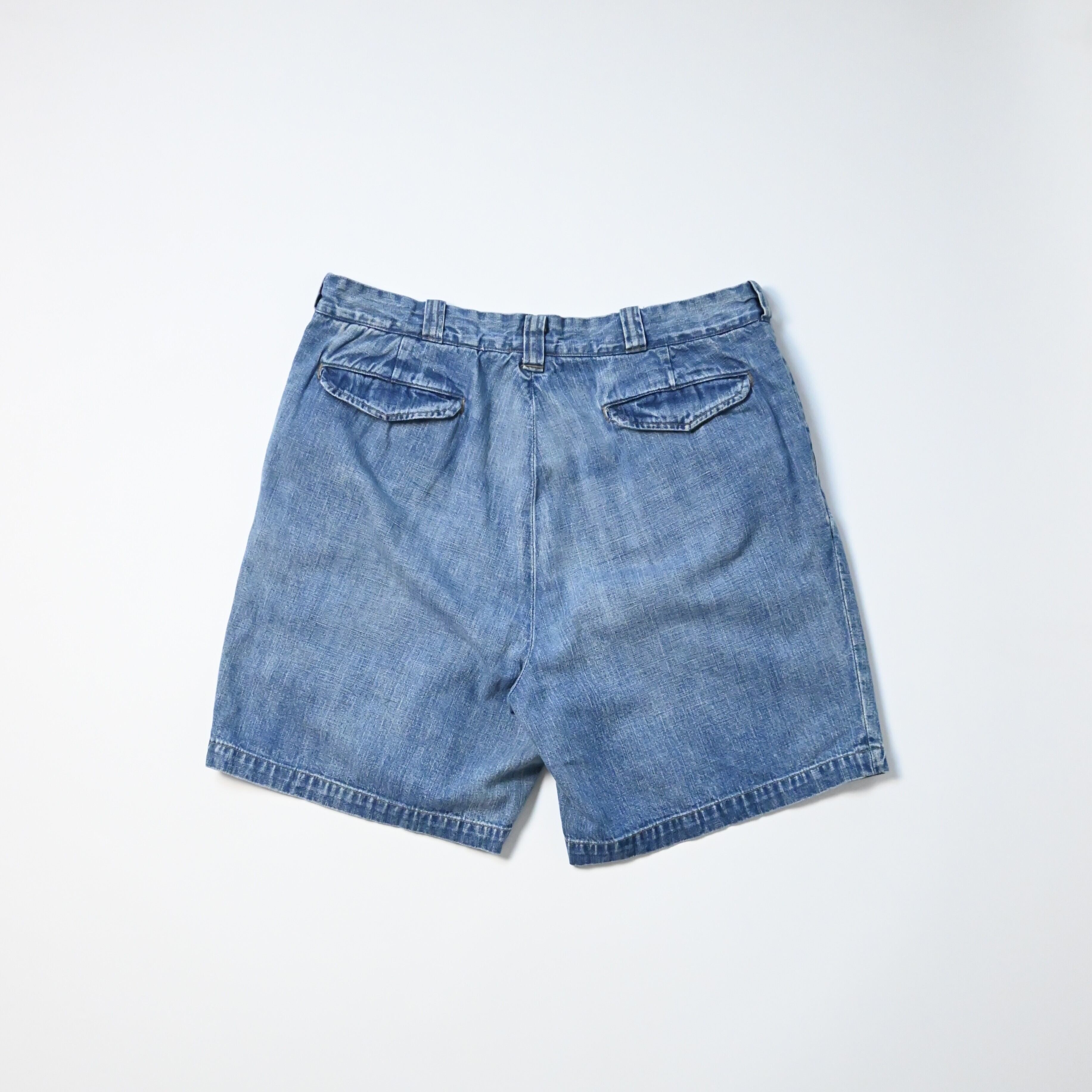 BOWWOW / US ARMY DENIM SHORTS AGED | GANKO