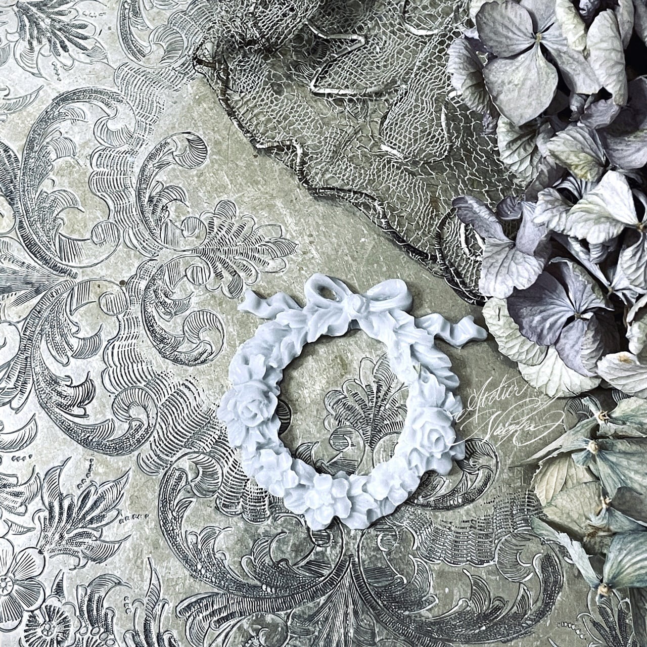 リボン | シリコンモールド・クレイクラフト・レジン型 販売 Atelier