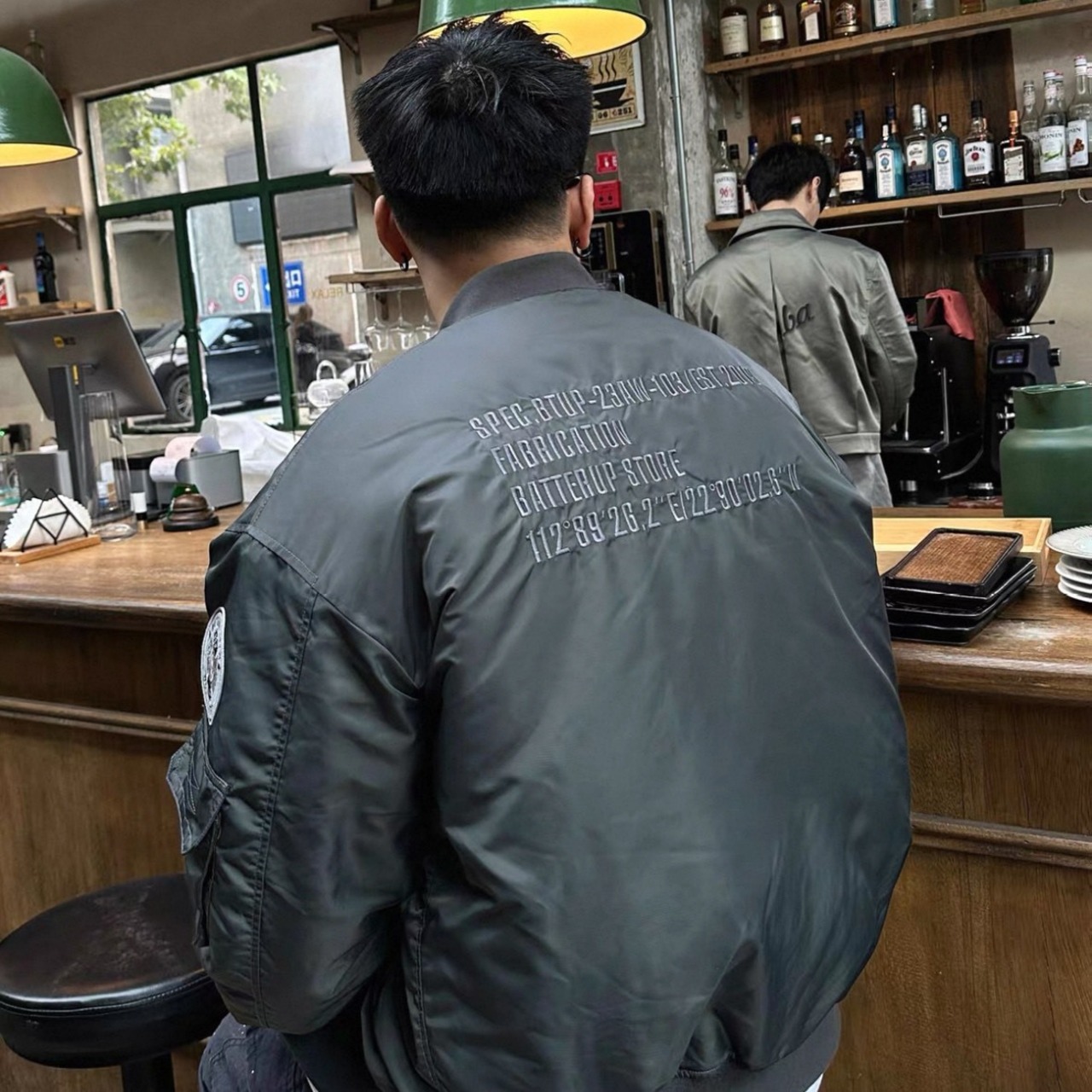 Back logo MA-1 jacket 1204 - 7