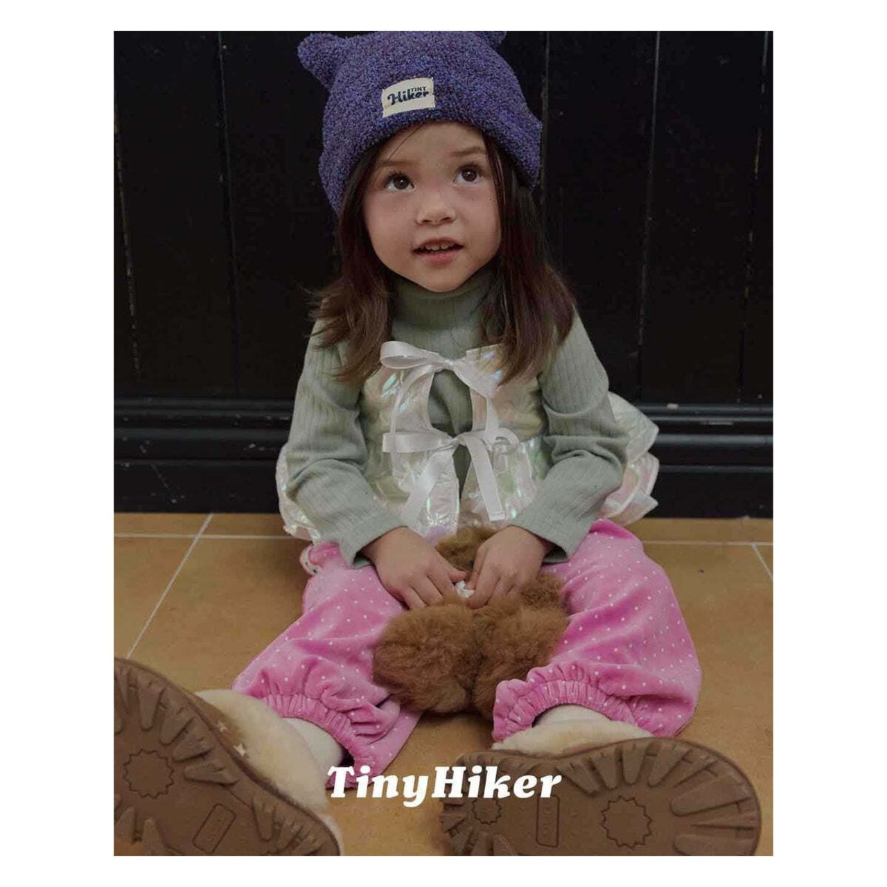【取寄】Tiny Hiker シャイインキルティングキャミソールトップキルティングタンクトップ｜冬服｜韓国子供服