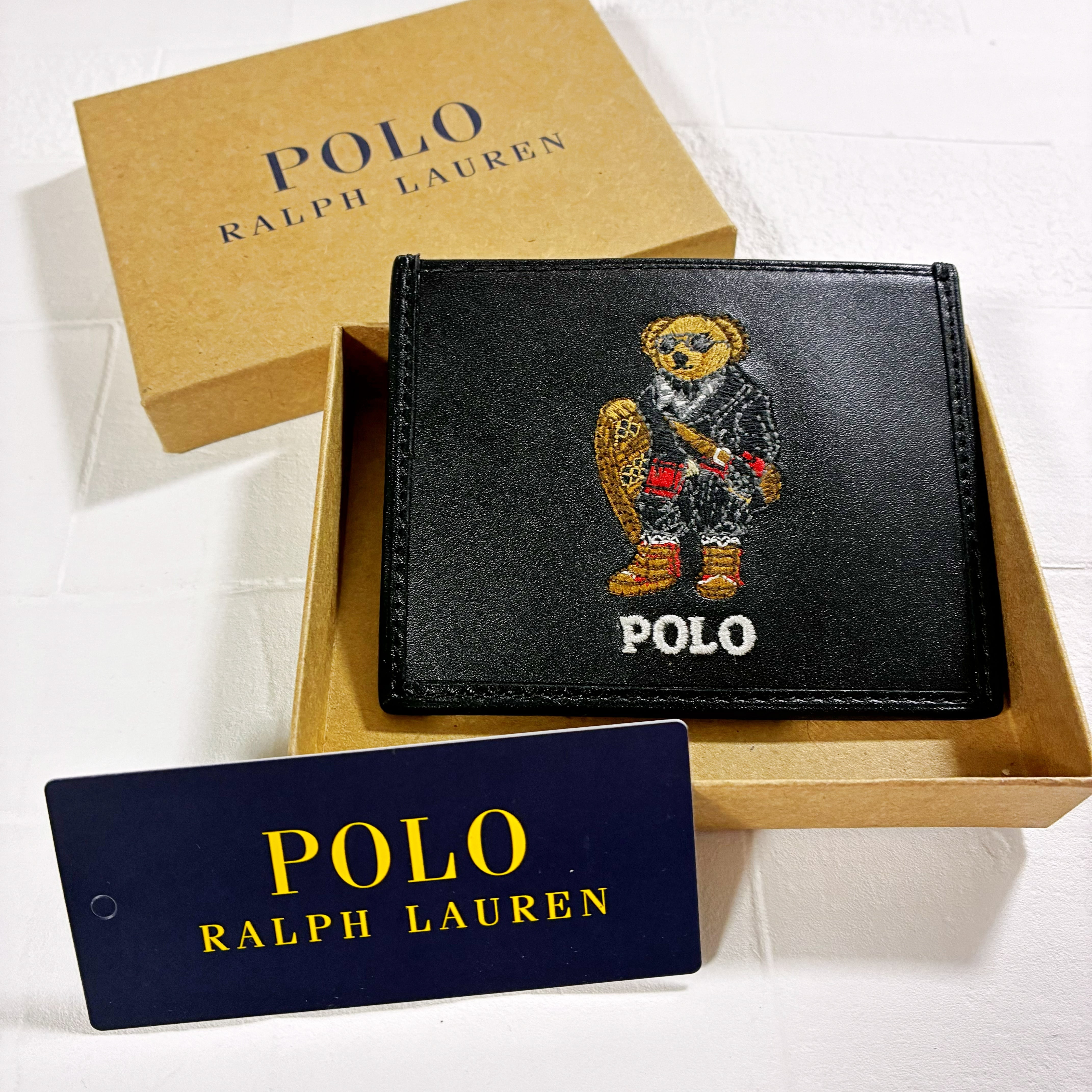 nico　POLO RALPH LAUREN ポロベア ケース Polo Ralph Lauren ポロベア レザー カードケース 名刺入れ | It's