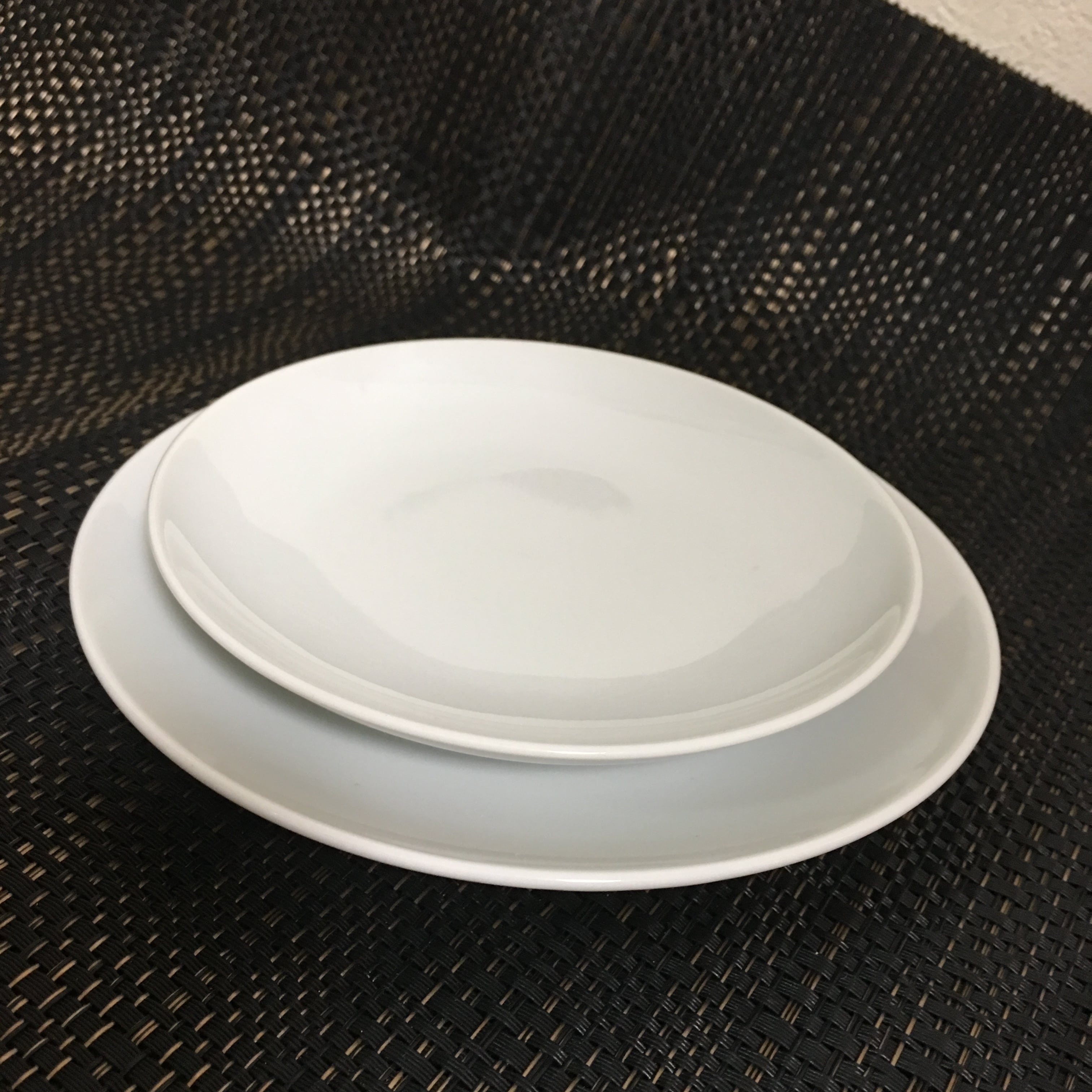 白磁大皿 有田焼高級白磁 薄渕6寸皿(19cm) | mame_hakuji (豆白磁)