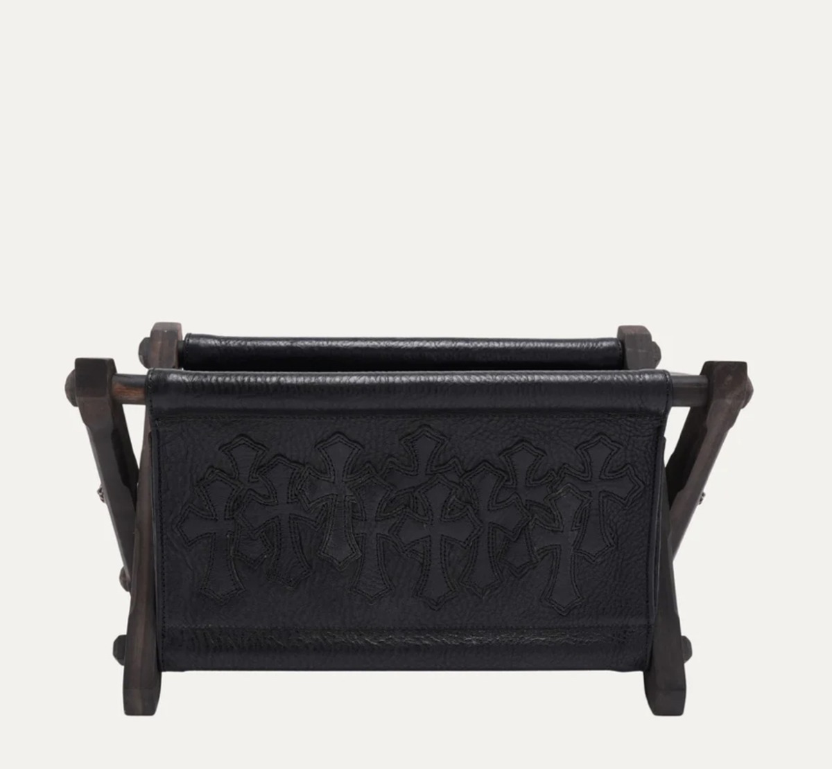 CHROME HEARTS クロムハーツ レザークロスパッチリモコンホルダー 