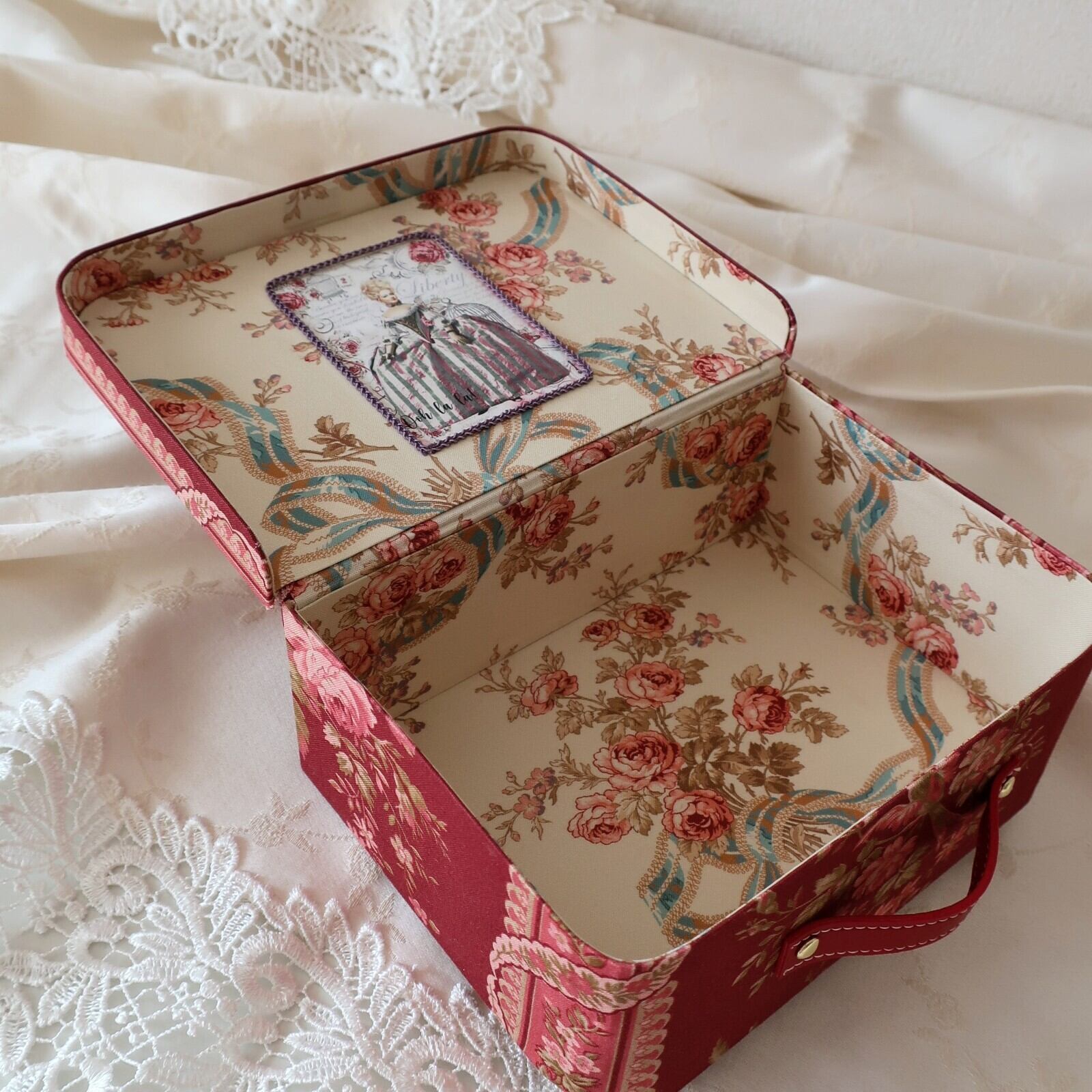 マリーアントワネットのトランク | 旅するカルトナージュ