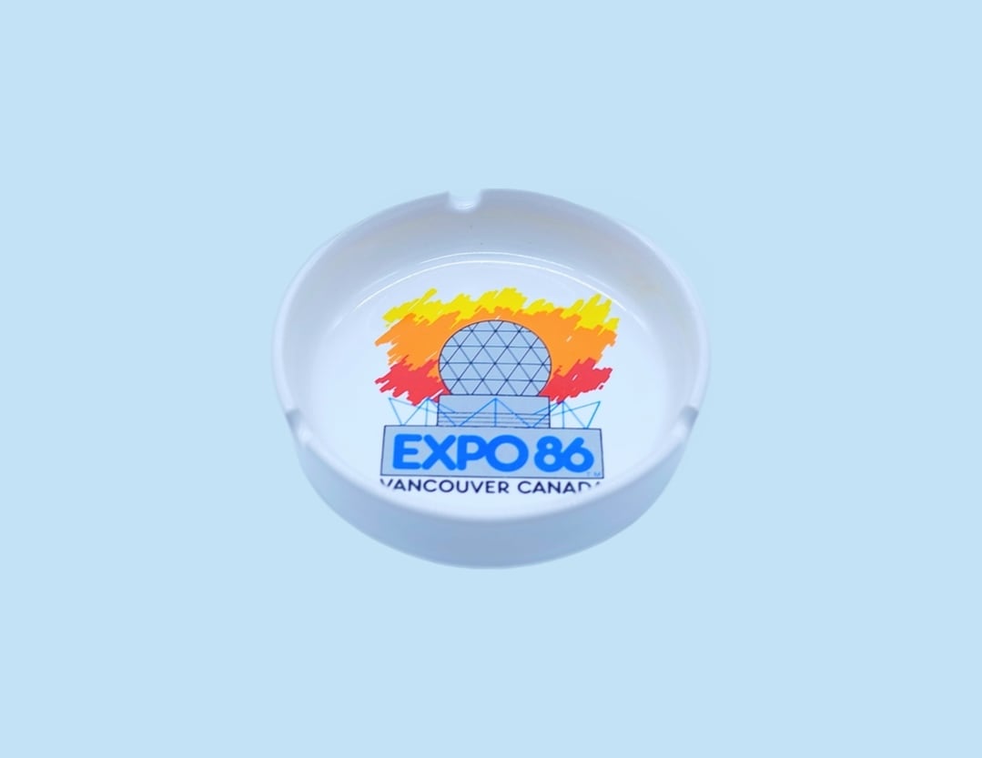 EXPO86 VANCOUVER ASHTRAY