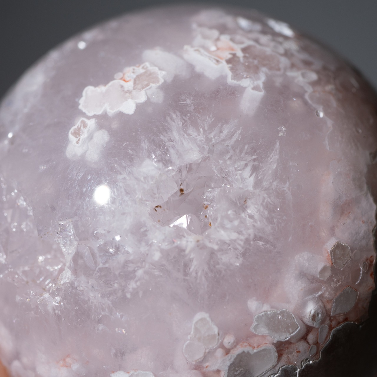 フラワーアゲート【φ4.5cm】 / スフィア