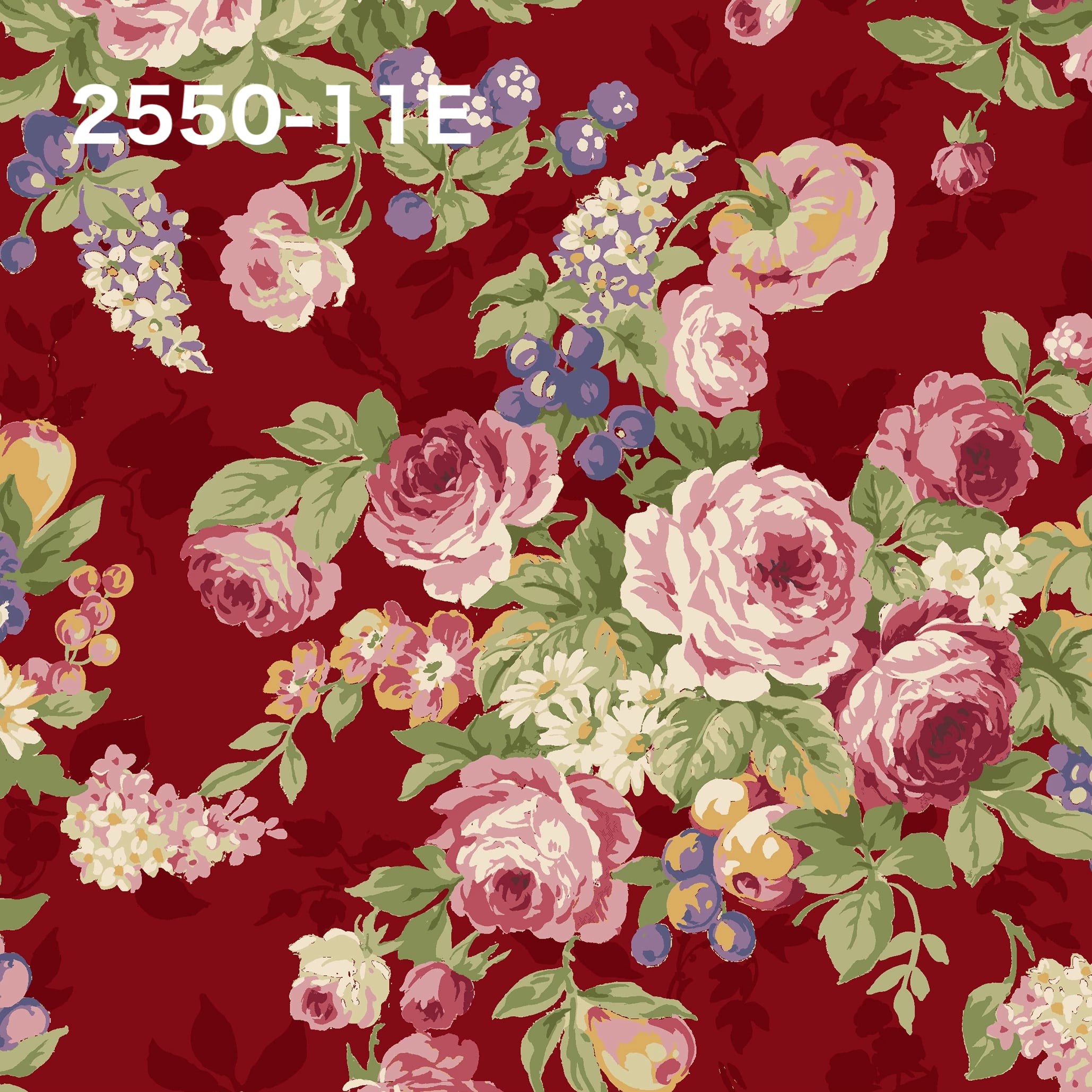 薔薇柄＊生地 Roses map