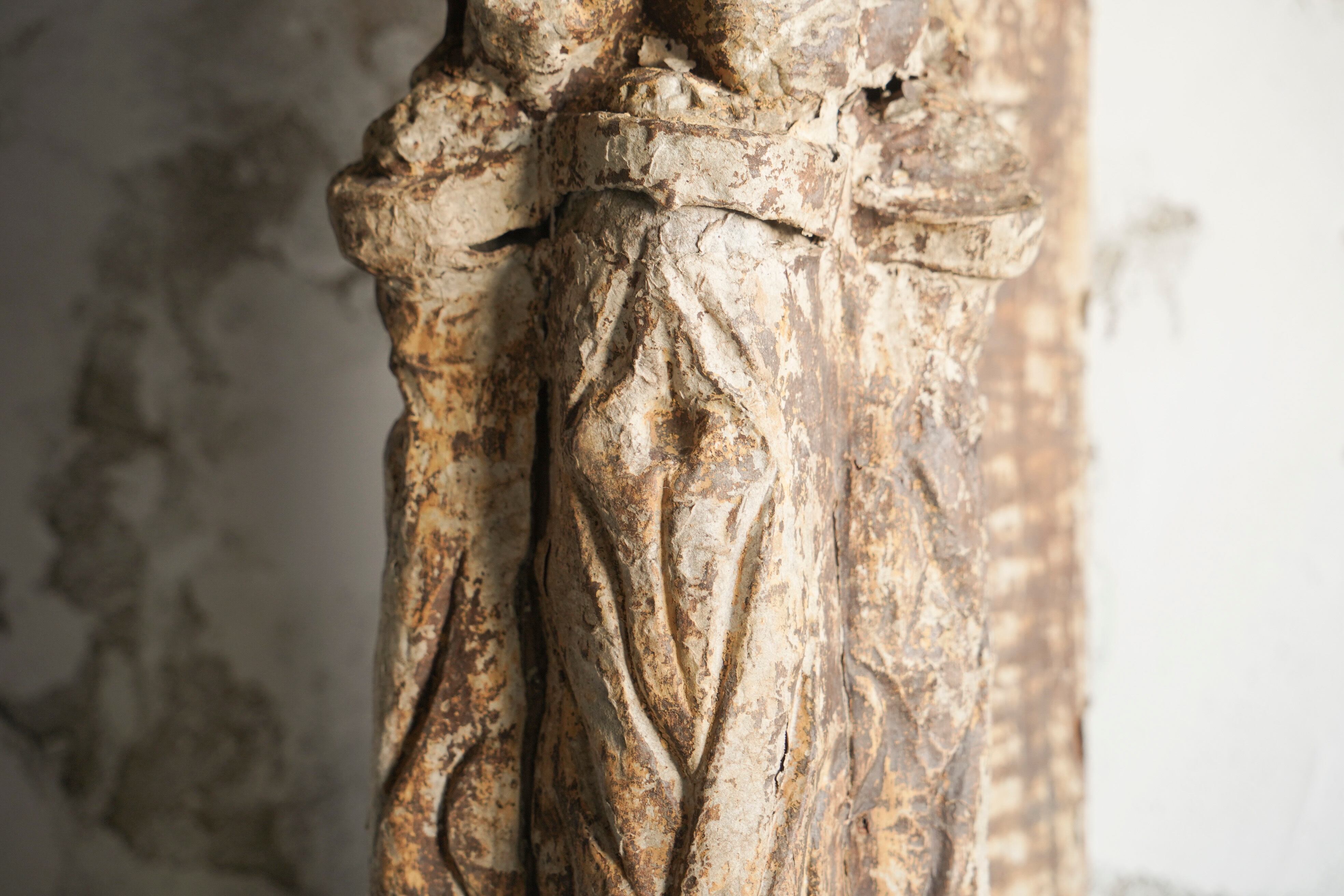 マントルピース/1840年代/フランス/石膏/アンティーク/ディスプレイ