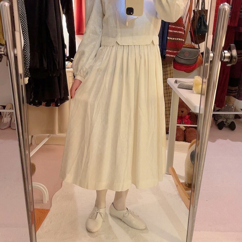 white satin shawl lace one-piece