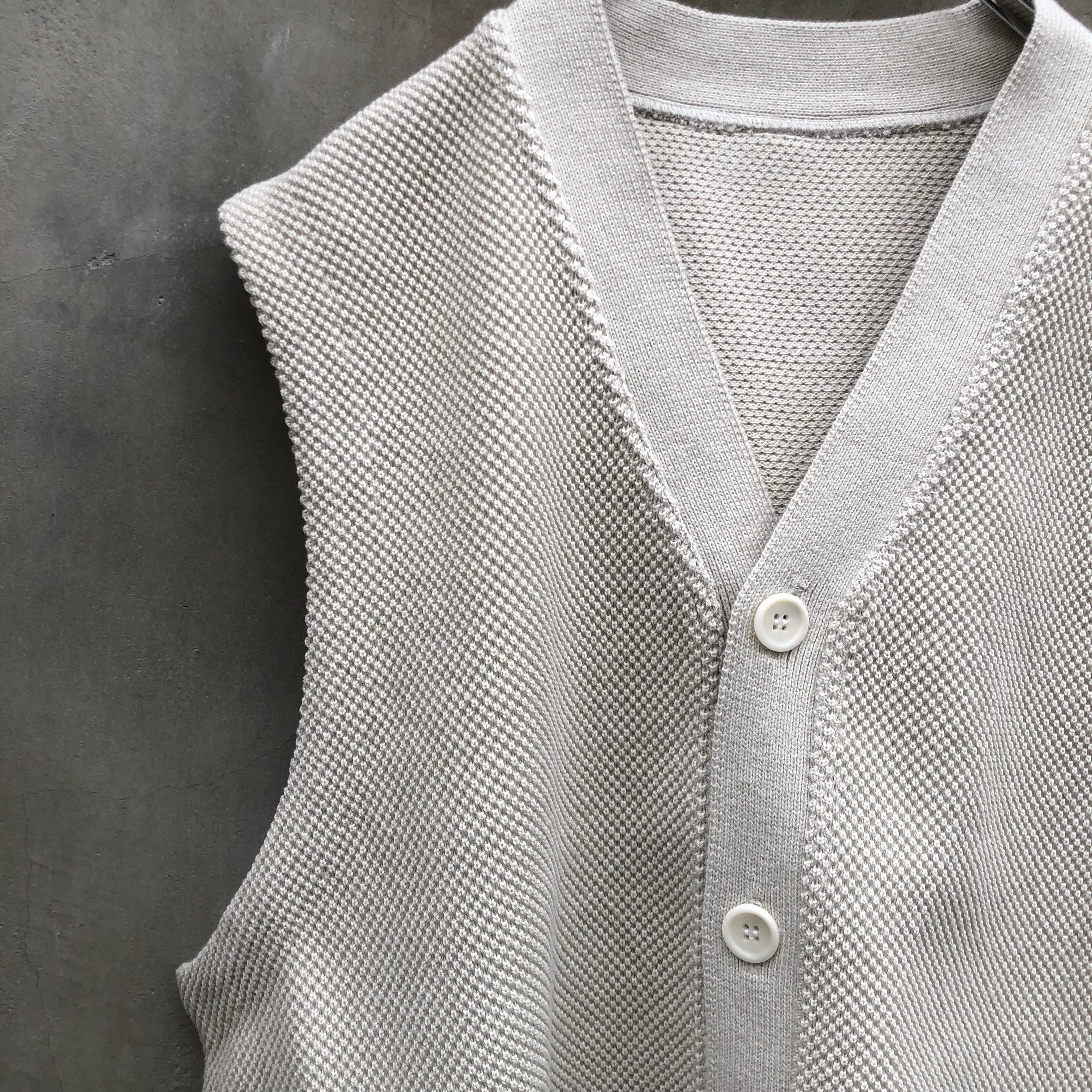 crepuscule  MOSS STITCH VEST