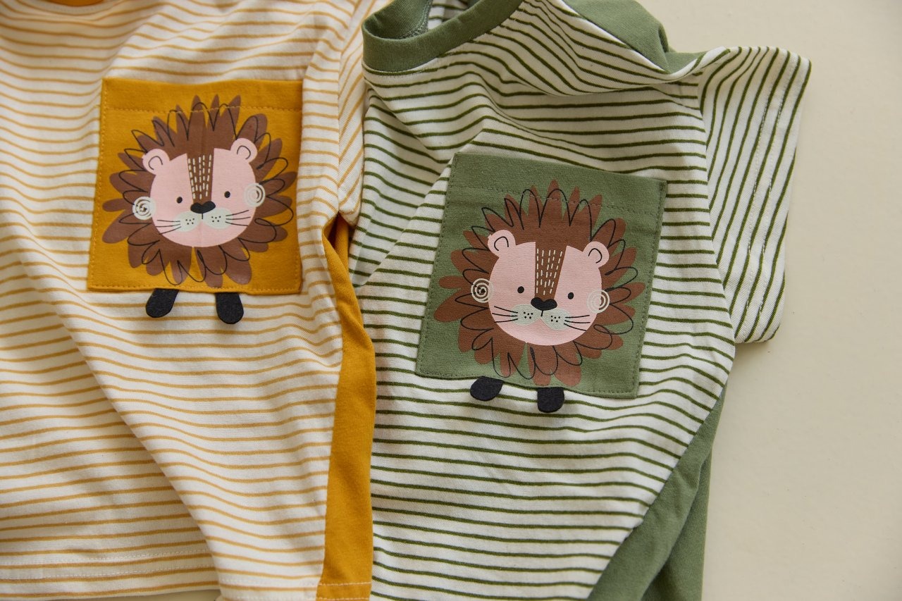 [Orangemom] Sherpa 3D Lion T-shirt Shirt (13/15) / [오렌지맘] 뽀글이입체사자티셔츠 (13/15)