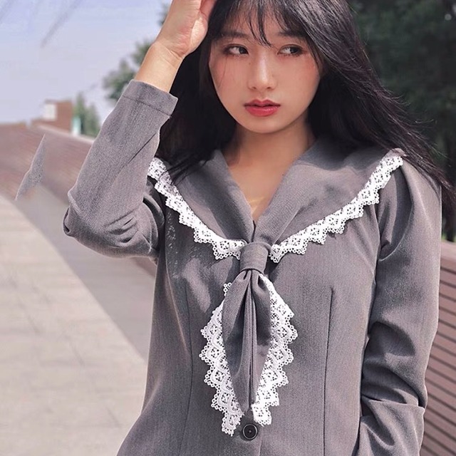 セットアップ 制服 セーラー服 グレー リボン ネクタイ ガーリー ロリータ コスプレ 衣装 ミニスカート アイドル 昭和 ブラウス スカート ボトムス トップス ワンピース Loveysmileshop 90 再入荷 おまけ付き 女の子 スカート トップス セットアップ コスプレ セットアップ 制服 セーラー服 グレー リボン ネクタイ ガーリー ロリータ コスプレ 衣装 ミニスカート アイドル 昭和 ブラウス スカート ボトムス トップス ワンピース Loveysmileshop 90 再入荷 おまけ付き 女の子 スカート トップス セットアップ コスプレ