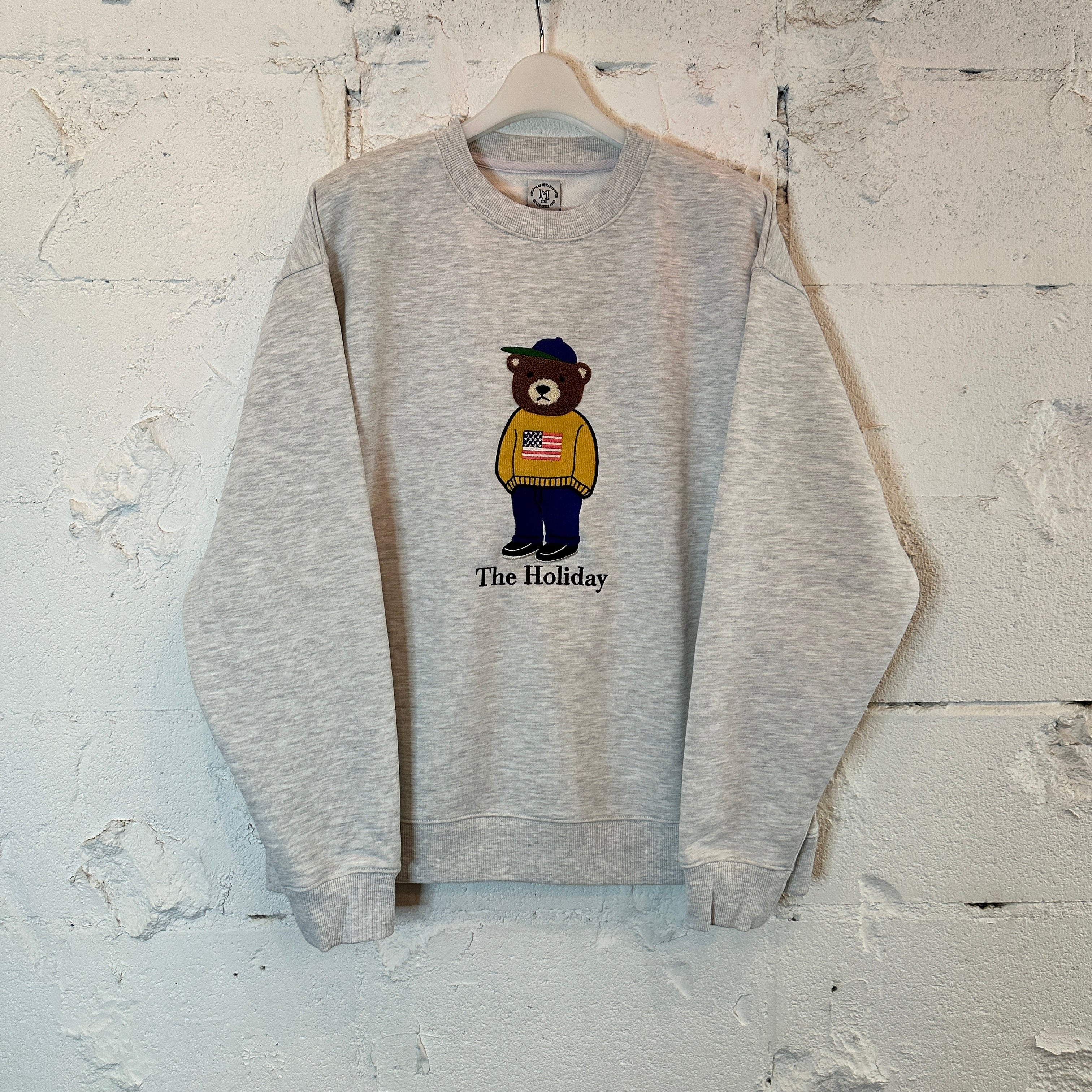 裏毛クマ刺繍スウェット | GLOVEEEK