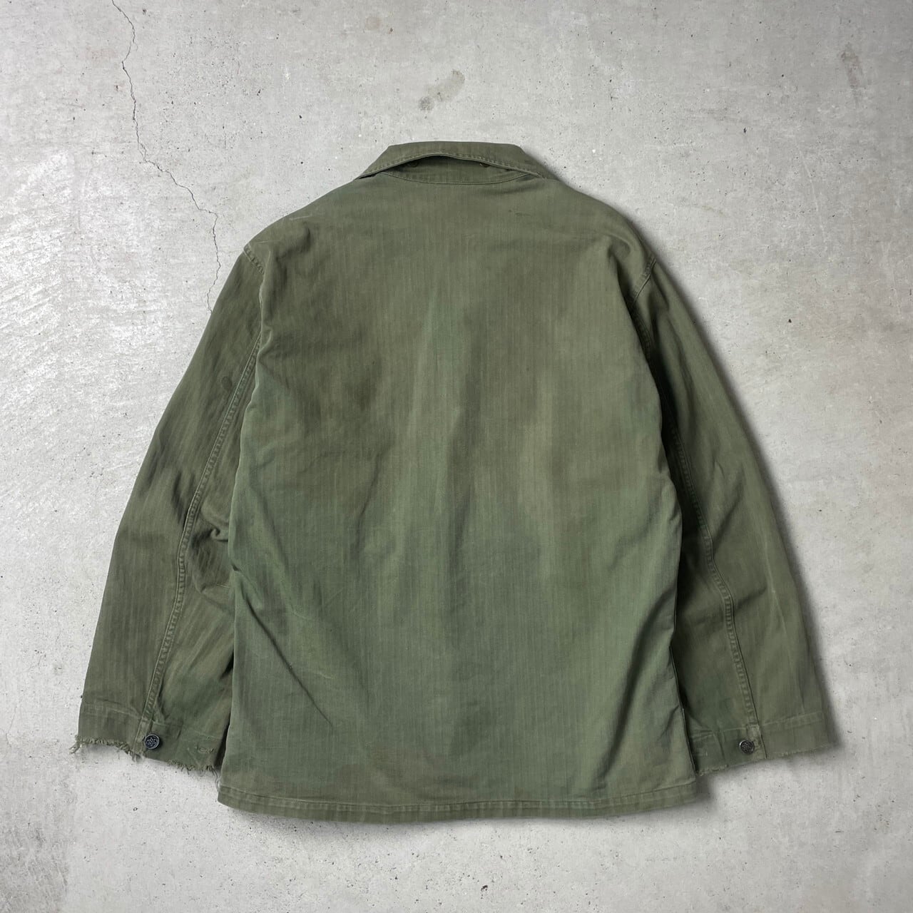 M-43 ユーティリティジャケット 40s 実物 40s 米軍実物 M-43 HBT