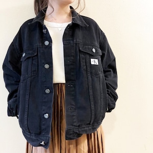 used CK denim jacket