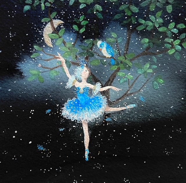 Maya 横山真弥 イラスト ポストカード フロリナ グリーティングカード