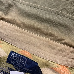 vintage POLO by RALPH LAUREN work shirt with native pattern lining