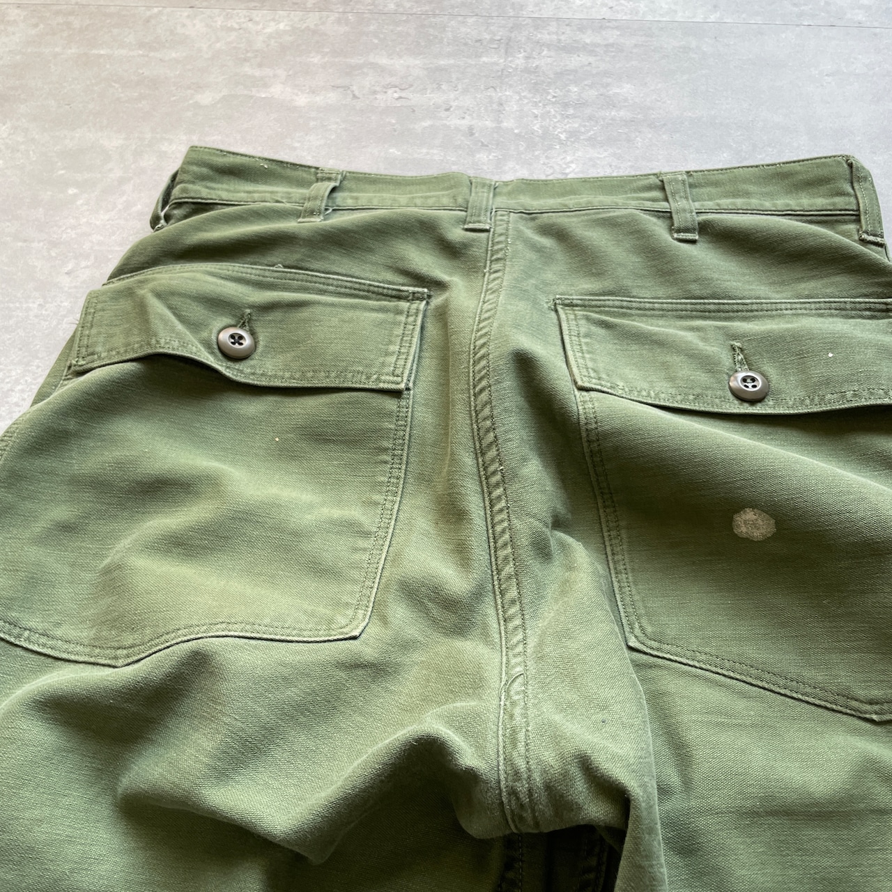 70s US Army OG107 ベイカーパンツ 32×29 | ib2