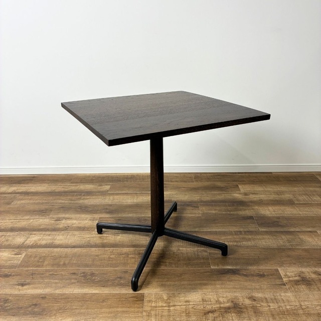 ASPLUND SQUARE ROOTS BISTRO SQUARE TABLE SEARED OAK アスプルンド スクエアルーツ ビストロスクエアテーブルシアードオーク ナチュラル ダークブラウン カフェテーブル バー【未使用品】【未開封】【170サイズx2】