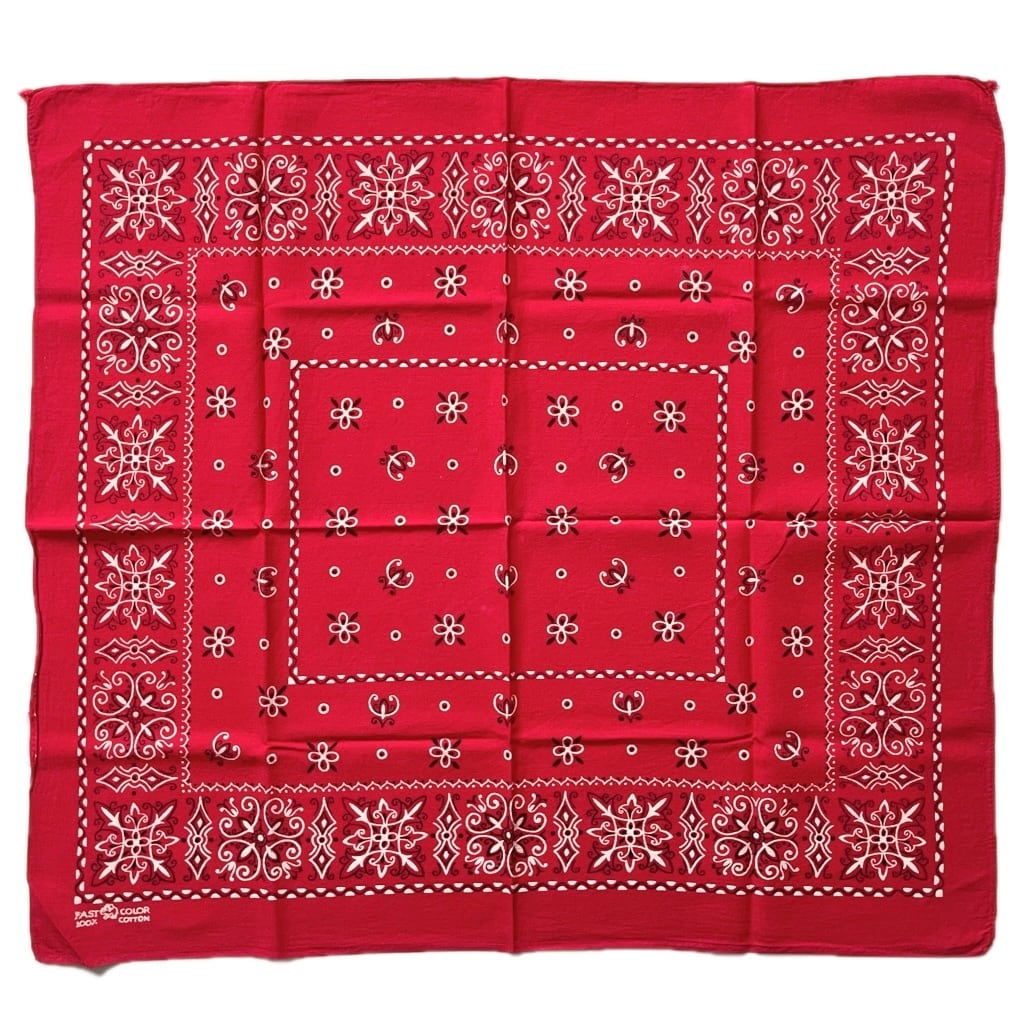 【Good】Elephantbrand ARROWHEAD USA ビンテージ バンダナ ②