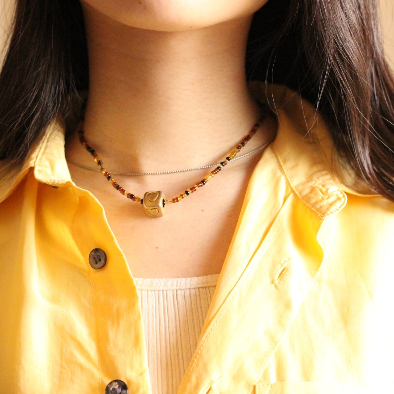 ビーズネックレス AUDIBATE【471】