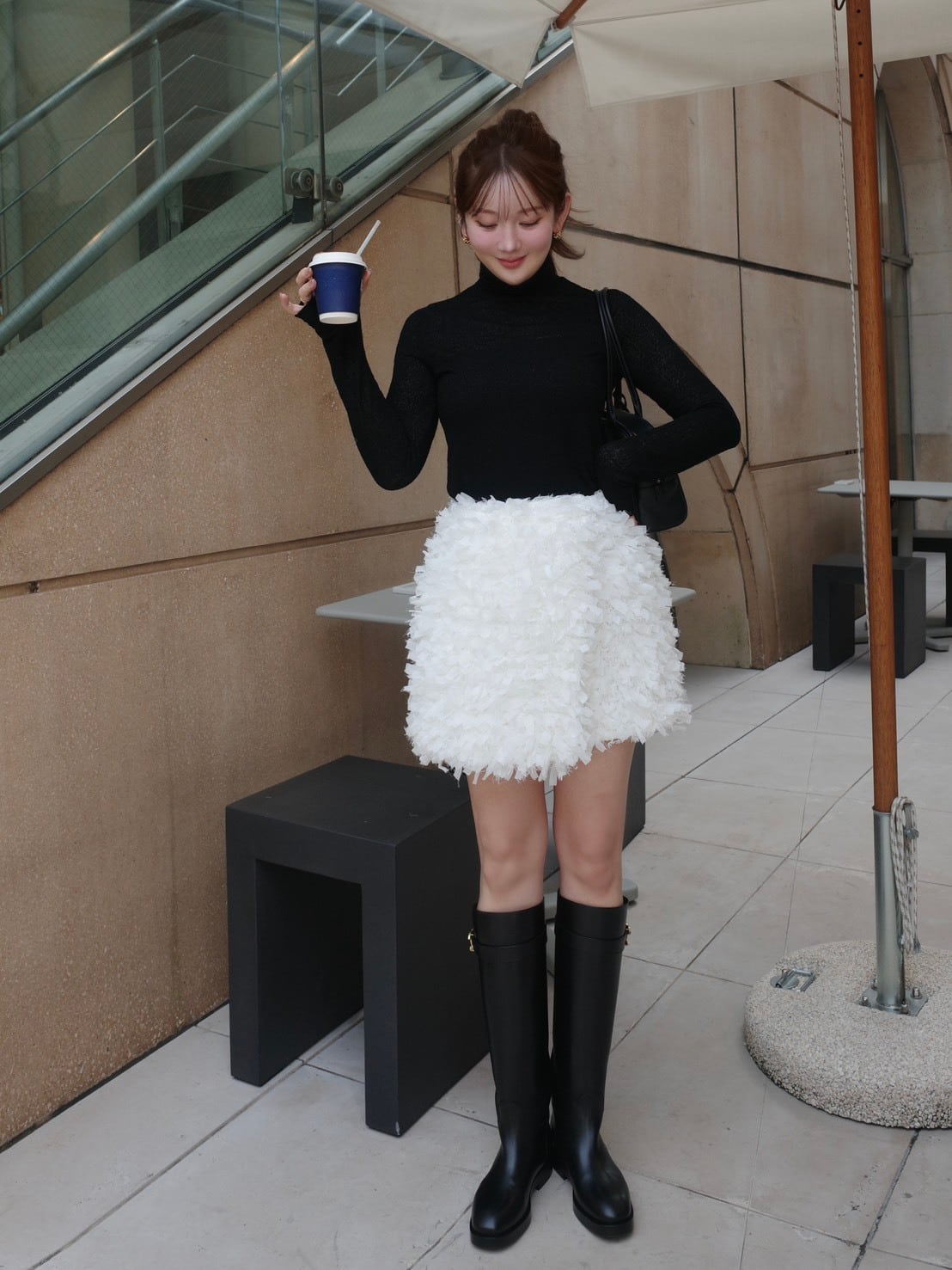 hyeon ヘヨン basil skort white Sサイズ 予約】sugar skort / white (11月上旬発送予定) | HYEON
