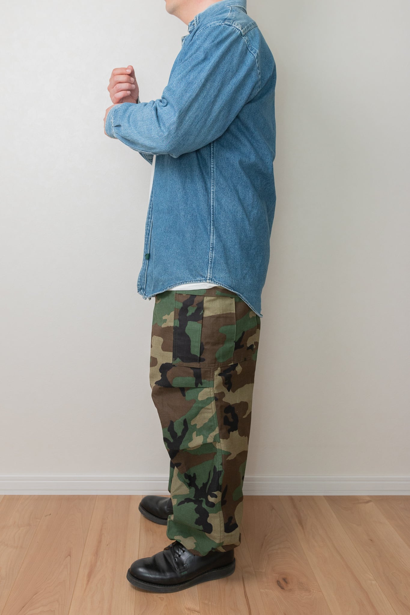 US ARMY TROUSERS WOODLAND M-65 パンツ L