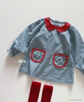 韓国子供服 / 26Autumn / 〖取寄〗Hei / マアチルダワンピース / キッズ服 / カラフル服 / 秋服 *XS~XL*
