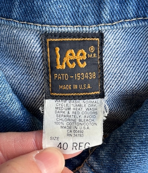 Vintage 80s denim jacket -LEE-