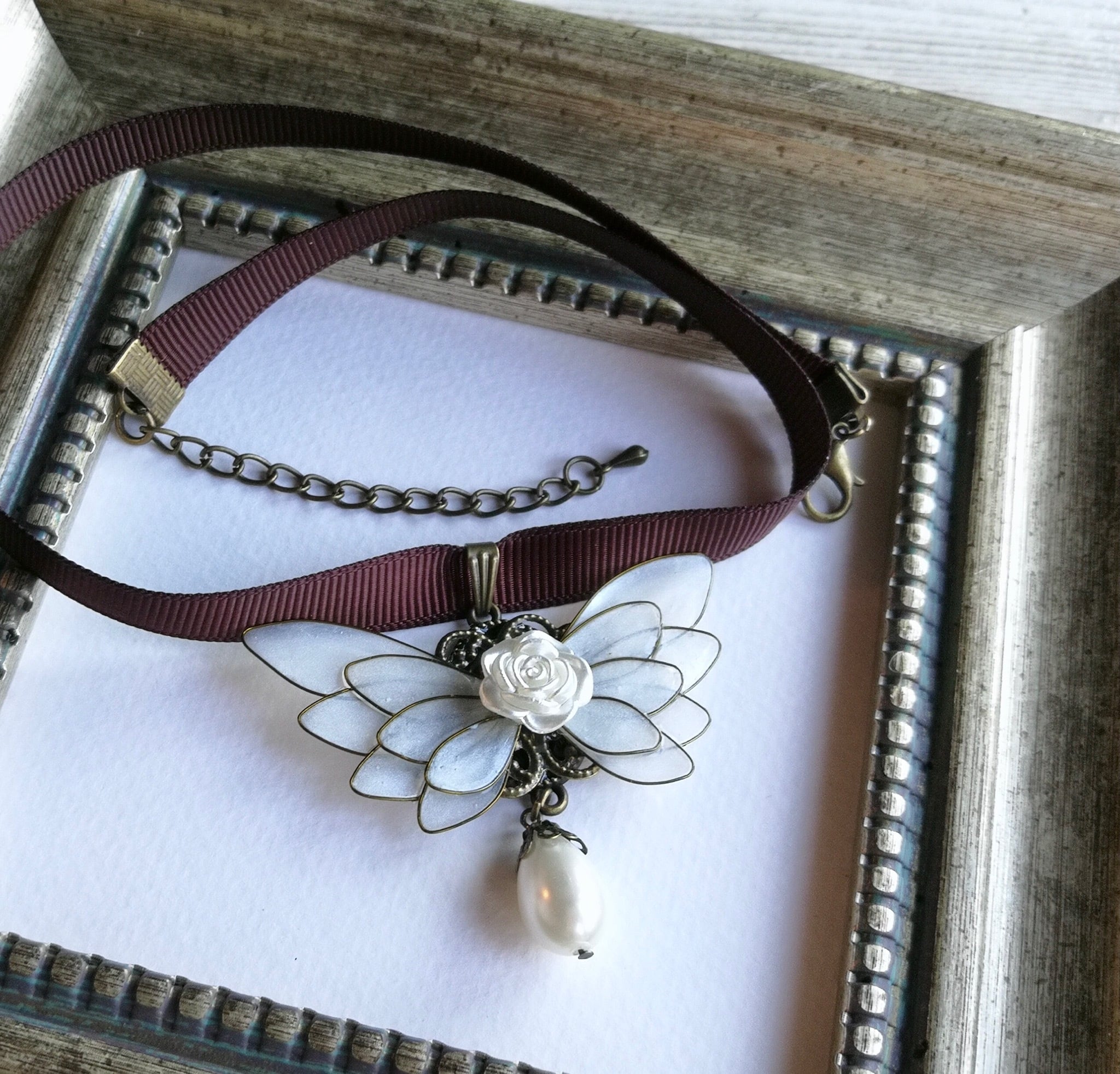 天使の羽チョーカーネックレス | Atelier＊NAGI