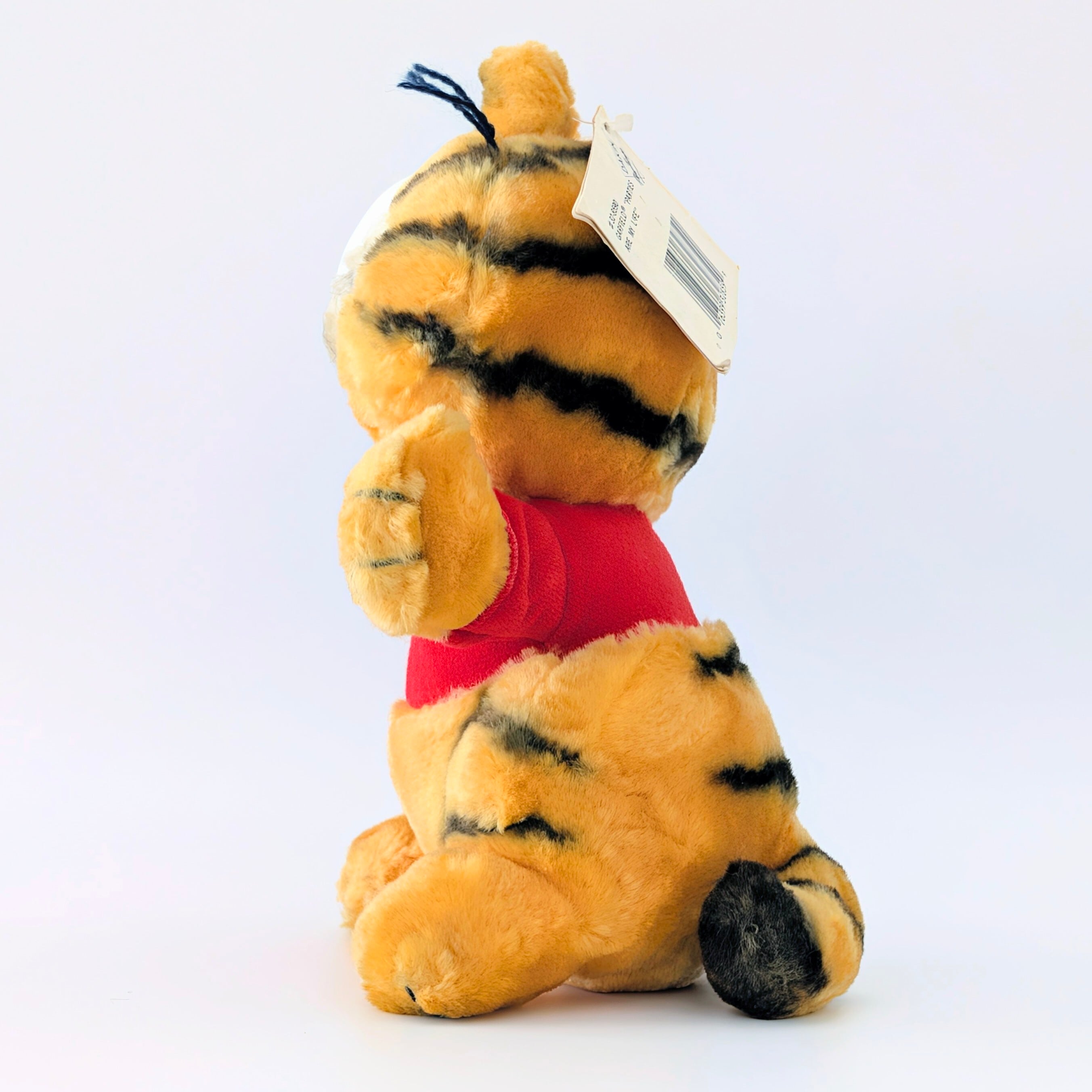 ☆ VINTAGE 1988 ☆【 Garfield ( ガーフィールド ) 】『 Garfield HAPPY HOLIDAYS Parties are my life!（パーティーは俺の人生！）』ガーフィールド10周年記念限定 / ぬいぐるみ / プラッシュ / plush / 1980年代年製 〚アメリカン雑貨 アメトイ〛