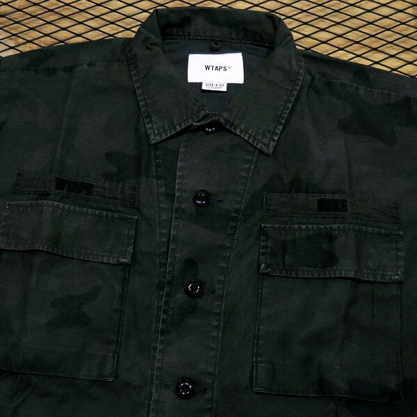 20ss wtaps JUNGLE LS 02 SHIRT COTTON