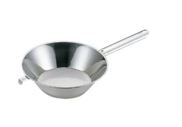 油こし（片手ハンドル）<YUKIWA>(ユキワ）