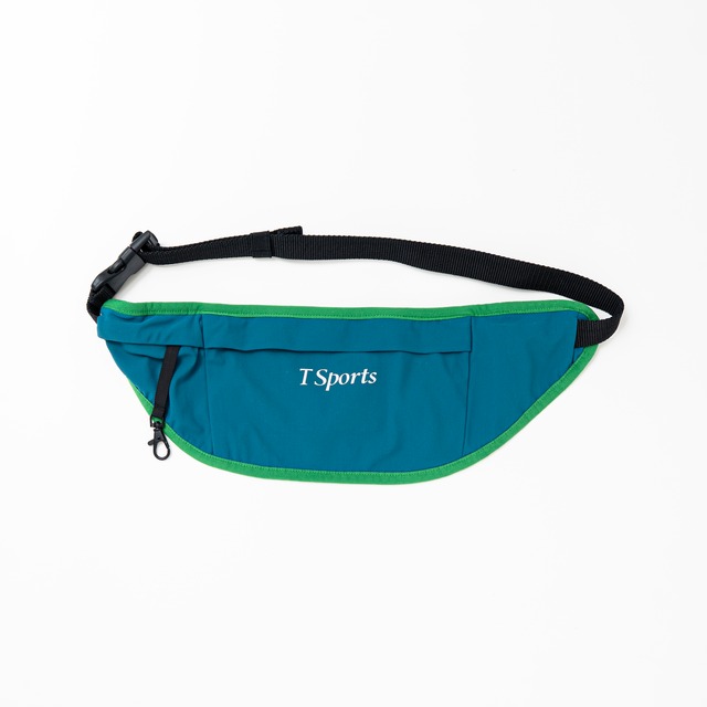 <T Sports> Waist running pouch（BLUE）